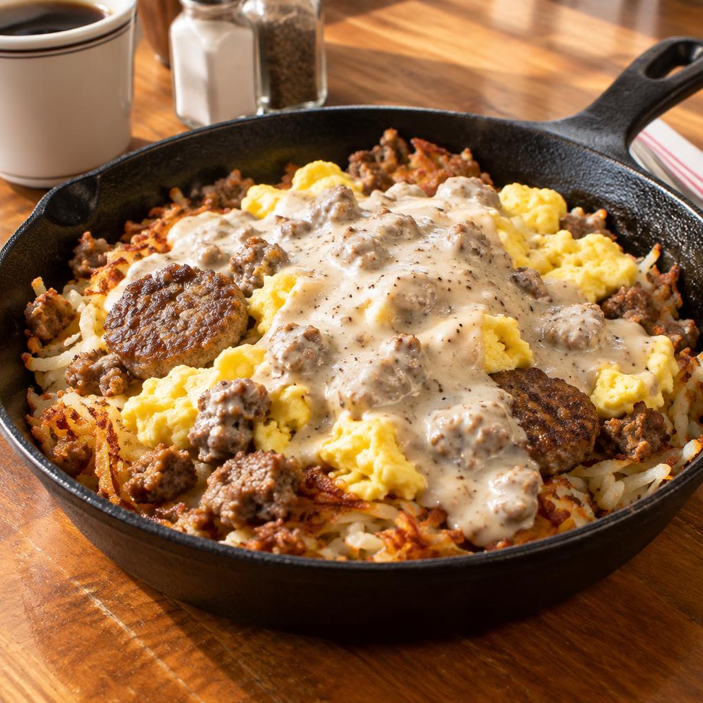 Sausage Supreme Skillet — No Cheese